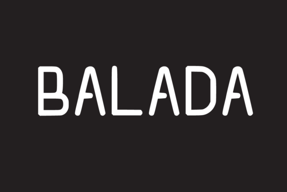 Balada Display Typeface for Modern Campaign Design