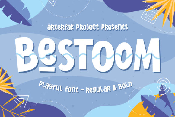 Bestoom Font: A Playful Display Typeface for Creative Branding