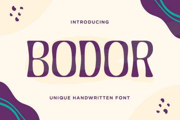 Bodor Display Font: A Stylish Typeface for Bold Digital Design