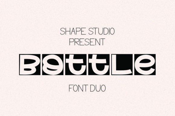 Bottle Duo Font: A Versatile Display Typeface for Creative Campaigns