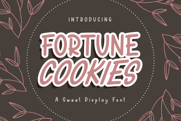 Cookies Fortune Font for Editorial Design and Creative Projects