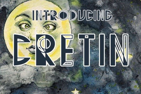 Cretin Display Font for Creative Branding Projects