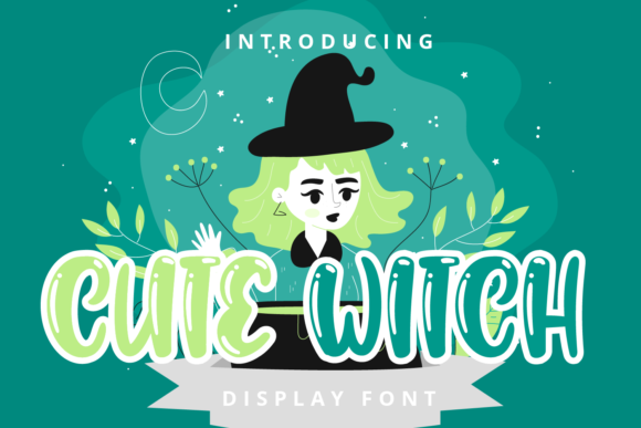 Cute Witch Font: A Playful Display Typeface for Creative Campaigns