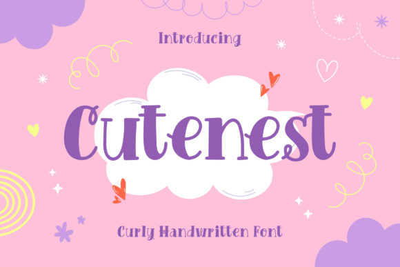 Cutenest Display Font for Playful Web Design