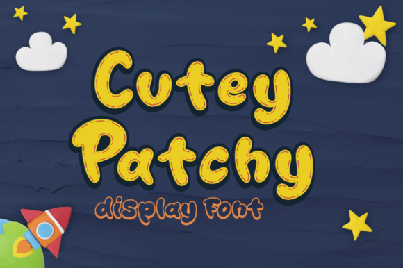 Cutey Patchy: A Playful Display Font for Authentic Branding