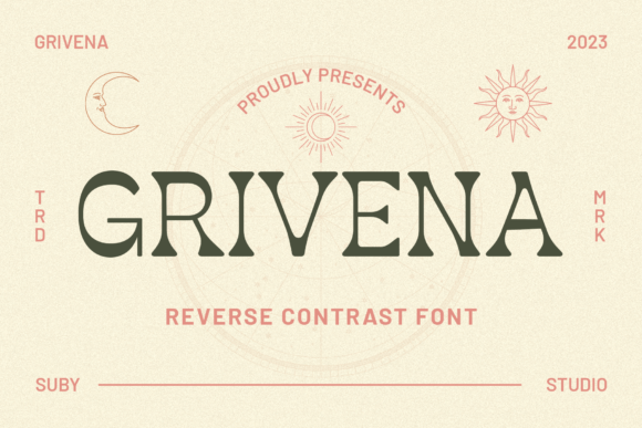 Grivena Font Review: A Retro-Styled Display Typeface for Creative Projects