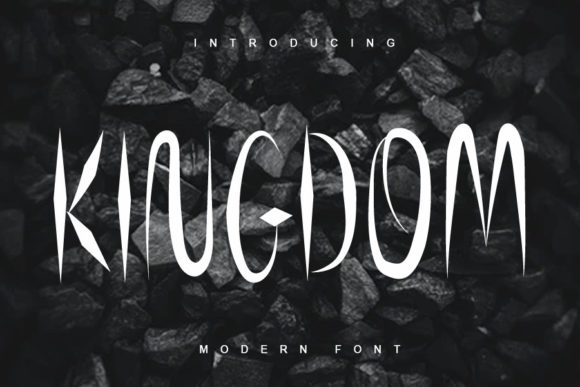 Kingdom Font: A Display Typeface for Digital Branding