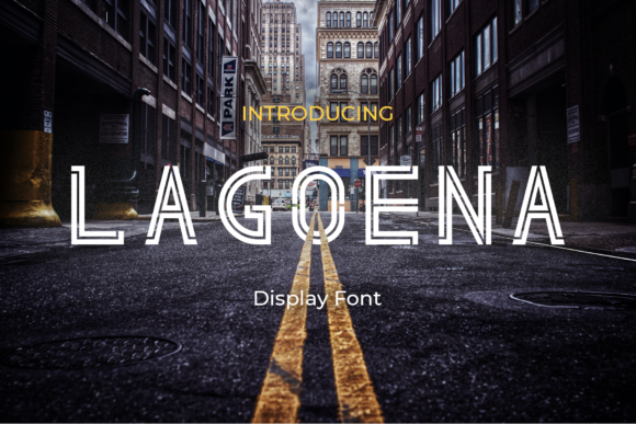 Lagoena Display Font Review for Branding Projects