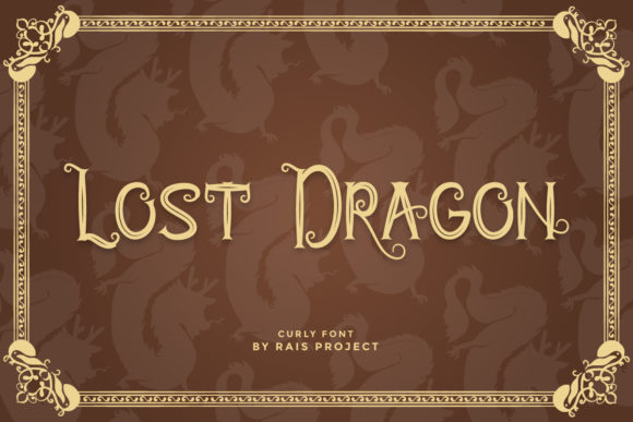 Lost Dragon Font for Eye-Catching Display Typography