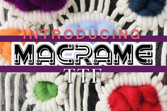 Macrame Typeface Review: Bold Display Fonts for Editorial Design