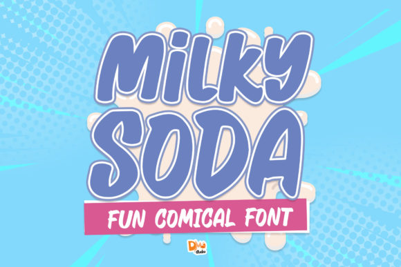 Milky Soda Font Review for Brand Designers