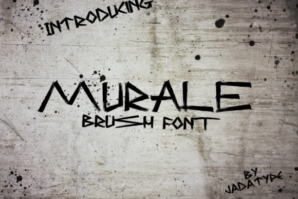 Murale Display Font for Bold Creative Projects