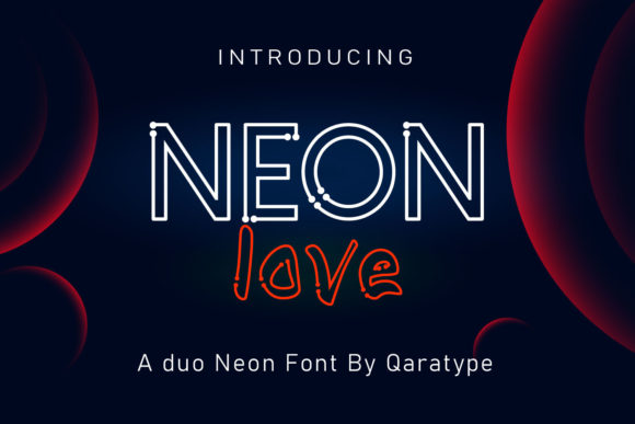 Neon Love Typeface: A Modern Display Font for High-Impact Campaigns
