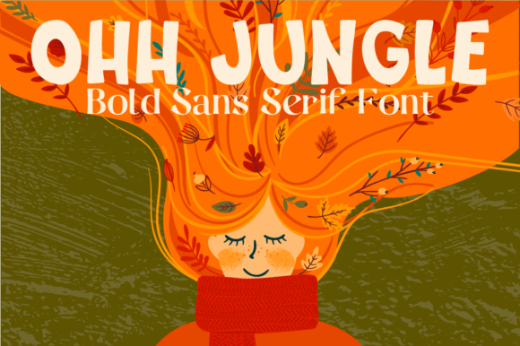 Ohh Jungle Font: A Playful Display Typeface for Kids and Creatives