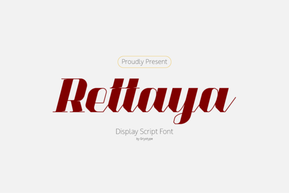 Rettaya Display Font Review: Bold Typography for Creative Branding