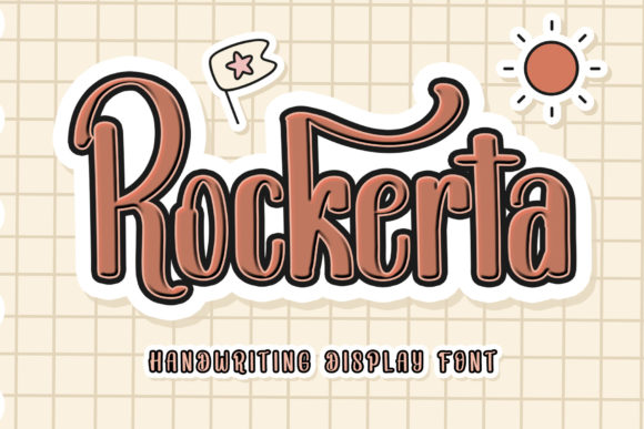 Rockerta Font: A Creative Display Typeface for Makers