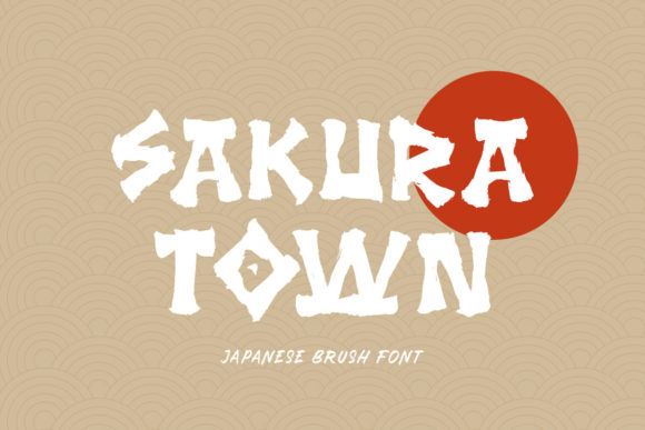 Sakura Town Font Review for Creative Branding Projects