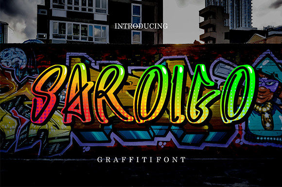 Saroigo Display Font for Editorial and Creative Projects
