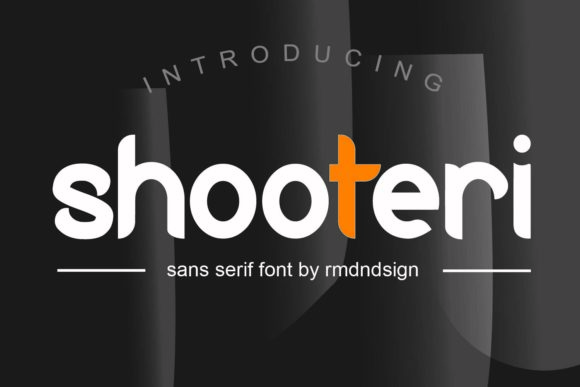 Shooteri Font: A Modern Display Typeface for Digital Projects
