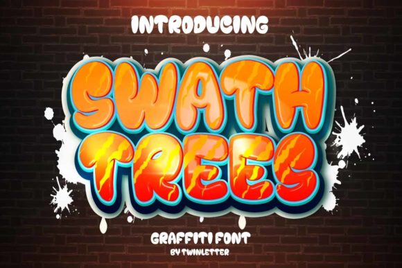 Swath Trees Font: A Youthful Touch for Business Branding