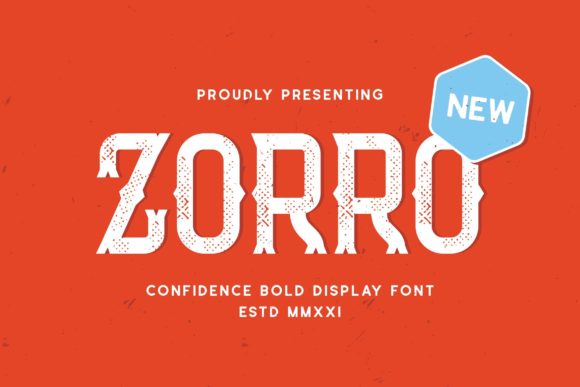 Zorro Font for Halloween and Creative Branding Projects